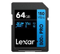 Lexar 800x Pro 64GB C10 - Tarjeta SDXC