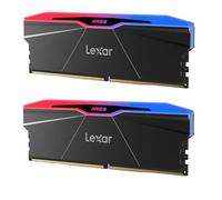 Lexar Ares Gen2 RGB DDR5 RAM 32GB Kit (2x16GB) 6400MHz CL32, PC Memoria 288-Pin UDIMM/Gaming Memoria computadora para Juegos de PC, Memoria Principal para Intel XMP 3.0/AMD EXPO/CL32-38-38-76/1.4V