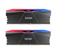 Lexar Ares Gen2 RGB DDR5 RAM 48GB Kit (2x24GB) 8000MHz, PC Memoria 288-Pin UDIMM/Gaming Memoria computadora para Intel XMP 3.0/DRAM con tecnología SK hynix/CL40-48-48-128/1.35V(LD5U24G80C40BR-RGD)