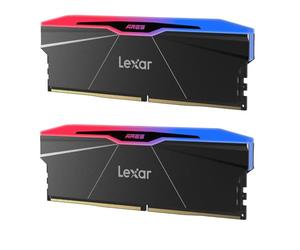 Lexar Ares Gen2 RGB DDR5 RAM 64GB Kit (2x32GB) 6000MHz CL30, PC Memoria 288-Pin UDIMM/Gaming Memoria computadora para Juegos de PC, Memoria Principal para Intel XMP 3.0/AMD EXPO/CL30-38-38-76/1.4V