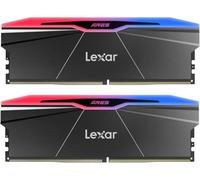 Lexar Ares GEN2 RGB DDR5 RAM 64GB Kit (2x32GB) 6400 MHz, DRAM Memoria 288-Pin UDIMM, PC Memoria de computadora Juegos para XMP 3.0/AMD Expo, CL32-39-39-89, 1.4V (LD5U32G64C32BR-RGD)