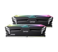 Lexar ARES RGB DDR5 RAM 32GB Kit (2x16GB) 6000MHz, CL30-36-36-68 DRAM 288-Pin UDIMM PC Memoria, memoria de computadora para juegos compatible con XMP 3.0/AMD EXPO, 1.35V(LD5BU016G-R6000GDLA)