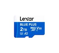 Lexar Blue Plus 256GB - Tarjeta MicroSD + Adaptador