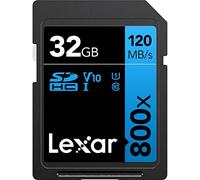 Lexar Blue Series Professional - Tarjeta de memoria SDHC UHS-I U1, 800 x 32 GB