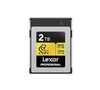 Lexar CFExpress Professional Tipo B 4.0 Gold - 3600 MB/s 2 TB
