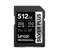 Lexar carte sd silver plus uhs-1 512go v30 r205/w150