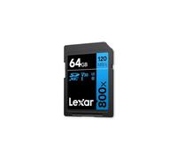 LEXAR Carte SDXC 800x Pro Blue Series 64GB UHS-1 V30 - Read 150MB/s