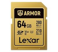 Lexar Armor Gold 64GB - Tarjeta SDXC UHS-II