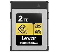 Lexar CFExpress Professional Tipo B 4.0 Gold - 3600 MB/s 2 TB