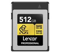 Lexar CFExpress Professional Tipo B 4.0 Gold - 3600 MB/s 512 GB