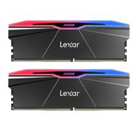 Barra de Memoria - LEXAR Ares 2.0 - DDR5 6000 - CL30 1.35 V - 32 Go (2x 16 Go) - Disipador térmico + RGB - Negro