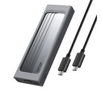 Lexar E300 M.2 PCIe NVMe SSD Adaptador de Caja USB 3.2 Gen 2 (10 Gbps) Compatible con M Key/B&M Key, Unidad de Estado sólido Tipo C, Compatible con UASP Trim NVMe SSD 2230/2242/2260/2280