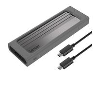 Lexar E300 M.2 PCIe NVMe SSD Adaptador de Caja USB 3.2 Gen 2 (10 Gbps) Compatible con M Key/B&M Key, Unidad de Estado sólido Tipo C, Compatible con UASP Trim NVMe SSD 2230/2242/2260/2280