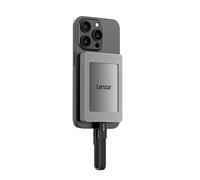 Lexar ES4 SSD Portátil con Juego Magnético de 1 TB, SSD Externo USB 3.2 Gen 2, hasta 1050 MB/s de Lectura, Compatible con iPhone 15/16, PC, Mac, Portátiles Tipo C, Tabletas, PS5, PS4
