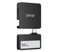 Unidad externa SSD Lexar SL400 2TB Negro con Hub USB-C, IP65, 1050MB/s