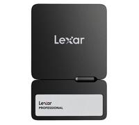 Lexar Professional Go External Portable SSD 2TB USB3.2 GEN2/ hasta 1050MB/s lectura 1000MB/s escritura/ con HUB 4-puertos USB-C/ Certificado IP65