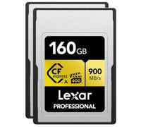 Lexar Gold Series Professional - Tarjeta de memoria CFexpress tipo A de 160 GB, paquete de 2