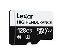 LEXAR 128GB HIGH-ENDURANCE MICROSDHC/MICROSDXC UHS-I CARDS??UP TO 100MB/S READ, 45MB/S WRITE, C10 LMSHGED128G-BCNNG