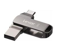 Lexar JumpDrive D400 Memoria USB 64GB USB Tipo C/USB 3.2 Gris
