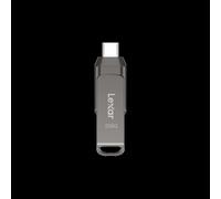 Lexar JumpDrive LJDD400256G-BNQNG unidad flash USB 256 GB USB Tipo C 3.2 Gen 1 (3.1 Gen 1) Gris