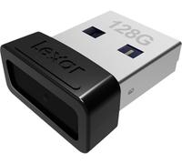 Lexar JumpDrive S47 - Memoria Flash USB 3.1 (128 GB, LJDS47-128ABBKNA), Color Negro