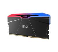 Lexar - Kit de Memoria RAM 32GB (2x16GB) DIMM Lexar Ares 2nd Gen RGB DDR5 6400MHz C30 - Negro