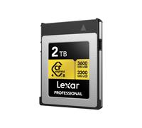 Lexar CFExpress Professional Tipo B 4.0 Gold - 3600 MB/s 2 TB