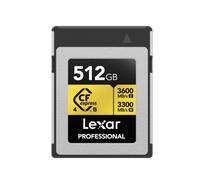 Lexar cf express tipo b 512gb 3600mb/sec gold 4.0