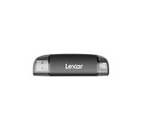 Lector de tarjetas Lexar LRW310X Doble Slot USB-A/C 205 MB/s Negro