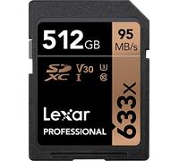 Lexar LSD512CBEU633 - Tarjeta de Memoria SDXC (Clase 10, UHS-I U3)