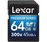 Lexar LSD64GBBEU300 SDXC Platinum II Class 10 USH-I U1