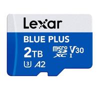Lexar microSDXC Blue Plus UHS-I V30 Lectura 170 MB/s con adaptador SD 2 TB