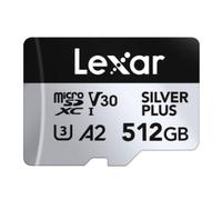 Memoria Flash Lexar Professional SILVER PLUS 512GB MicroSDXC UHS-I R205/W150 V30