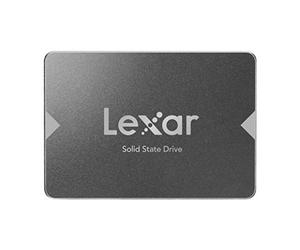 Lexar NS100 2,5" SATA III 6Gb/s SSD 128GB, disco duro SSD Interno, Unidad de Estado Sólido, Hasta 520 MB/s de Lectura, para computadora portátil, computadora de escritorio / PC (LNS100-128AMZN)