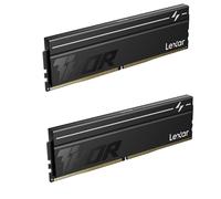 Lexar OC DDR5 RAM 64GB Kit (2x32GB) 6000 MHz CL40, Memoria de Escritorio UDIMM de 288 Pines para Intel XMP 3.0/AMD Expo, DRAM para PC para Juegos, IA, 1.35V, Negro