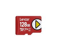 Lexar Play Tarjeta Micro SD 128GB, microSDXC UHS-I, hasta 205 MB/s lectura,140 MB/s escritura, Clase 10, U3, V30, A2, Vídeo 4K, Tarjeta de alta velocidad para Switch/Portable Gaming Devices/Smartphone