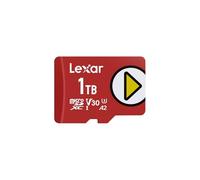 Lexar Play Tarjeta Micro SD 1TB, microSDXC UHS-I, hasta 205 MB/s Lectura,140 MB/s Escritura, Clase 10, U3, V30, A2, Vídeo 4K, Tarjeta de Alta Velocidad para Switch/Portable Gaming Devices/Smartphone