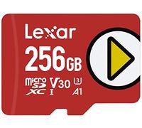 Lexar Play Tarjeta Micro SD 256GB, microSDXC UHS-I, hasta 150MB/s de Lectura, Microsd Compatible con Nintendo Switch, telefono y tableta (LMSPLAY256G-BNNAG)