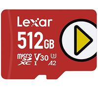 Lexar Play Tarjeta Micro SD 512GB, microSDXC UHS-I, hasta 160MB/s de Lectura, Microsd Compatible con Nintendo Switch, telefono y tableta (LMSPLAY512G-BNNAG)