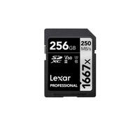 Lexar Professional 1667x 256GB Silver - Tarjeta SDXC UHS-II