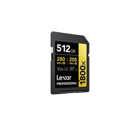 Lexar - Professional 1800x 512 GB SDXC UHS-II Clase 10