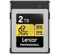 Lexar Professional Gold Tarjeta CFexpress Type B R3600/W3300 MB/s - 2TB