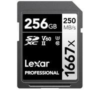 Lexar Professional SDXC UHS-II/U3 - Tarjeta de Memoria 256 GB