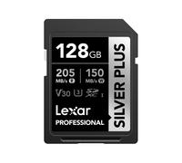 Lexar professional silver plus 128 gb sdxc uhs-i clase 3