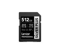 Lexar 512GB SDXC Profesional SILVER Plus 1066x UHS-I/U3/A2/4K R205/W150 (V30)