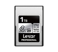 Lexar Professional Silver Series CFexpress 4.0 Tipo A Tarjeta 1TB, Tarjeta CFe hasta 1750 MB/s de Lectura, VPG200, Tarjeta de vídeo CF 8K, Tarjeta de Memoria Compatible con cámaras Sony Alpha y Sony