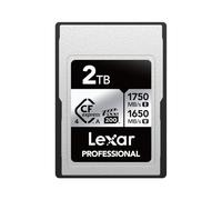 Lexar Professional Silver Series CFexpress 4.0 Tipo A Tarjeta 2TB, Tarjeta CFe hasta 1750 MB/s de Lectura, VPG200, Tarjeta de vídeo CF 8K, Tarjeta de Memoria Compatible con cámaras Sony Alpha y Sony