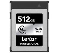 Lexar Professional Silver Tarjeta CFexpress Type B R1750/W1300 MB/s - 512GB
