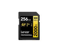 Lexar Tarjeta SDXC Profesional 256GB 2000X UHS-II U3 V90