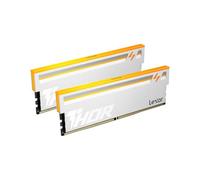 Lexar RGB DDR5 RAM 32GB Kit (2x16GB) 6000 MHz CL38, Memoria de Escritorio UDIMM de 288 Pines para Intel XMP 3.0/AMD Expo, DRAM para PC para Juegos, IA, 1.35V, Plata